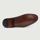 Cushioned Leather Insole & Ergonomic Arch Support Construction Detail