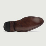 Cushioned Leather Insole & Ergonomic Arch Support Construction Detail