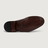 Cushioned Leather Insole & Ergonomic Arch Support Construction Detail