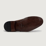 Cushioned Leather Insole & Ergonomic Arch Support Construction Detail