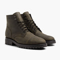Captain StormKing® Dark Olive Matte أحذية بوت جلدية رجالي