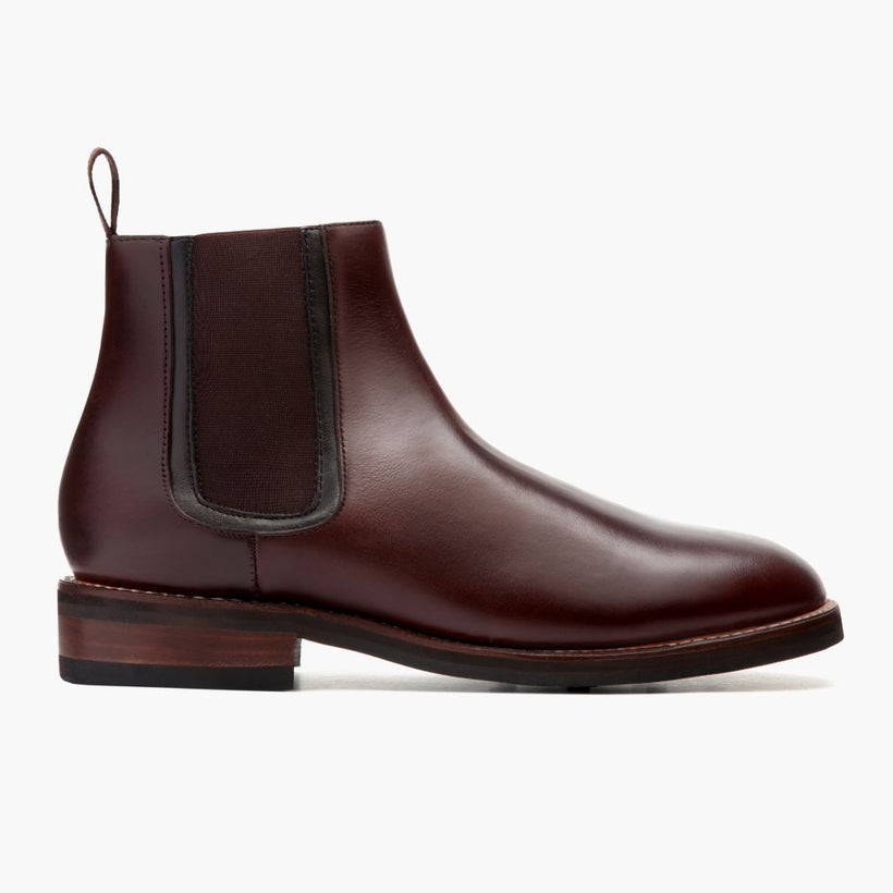 Duke بني Leather Boots رجالي