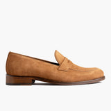 Classic Full-Grain leather Loafers - Goodyear Welt Construction & Front Toe Box Detail