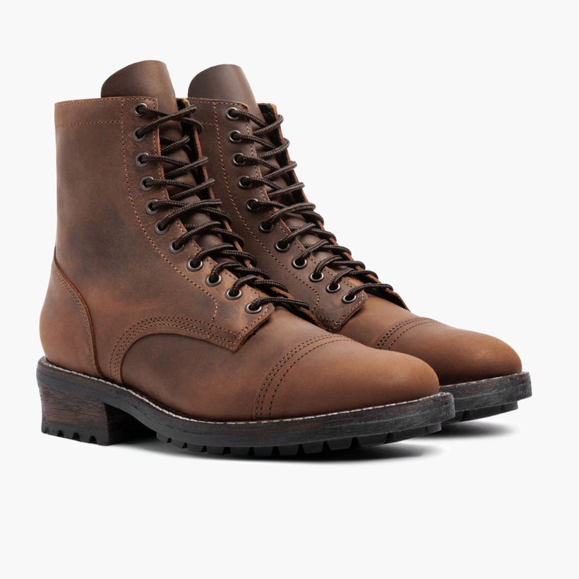 Logger Arizona Adobe Leather Boots رجالي