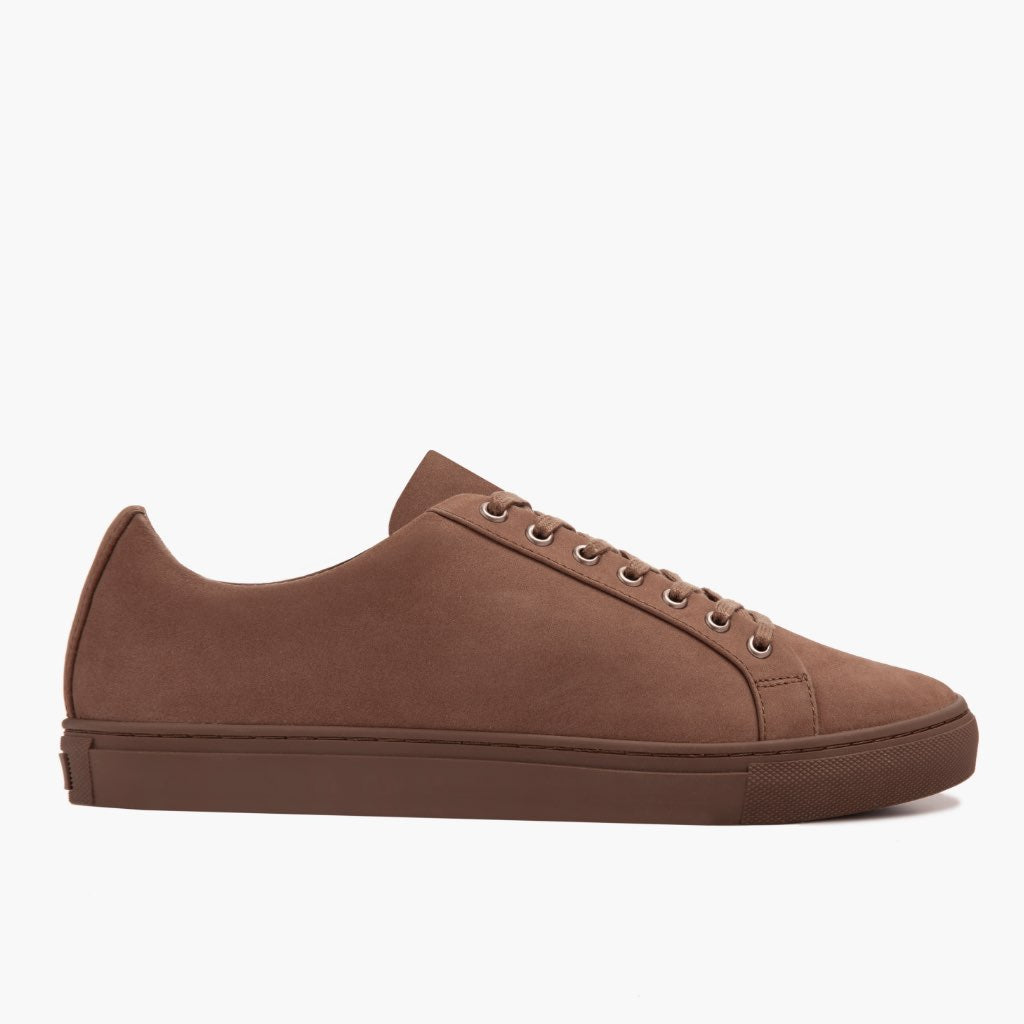 Classic Full-Grain leather Sneakers - بناء غوديير ويلت المتين وتفاصيل مقدمة الحذاء