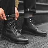 Authentic Full-Grain Leather Grain Depth & Pull-Up Patina Texture Detail
