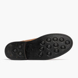 High-Traction Rubber Outsole & Lug Tread Pattern on President Safari Leather Boots For Men
