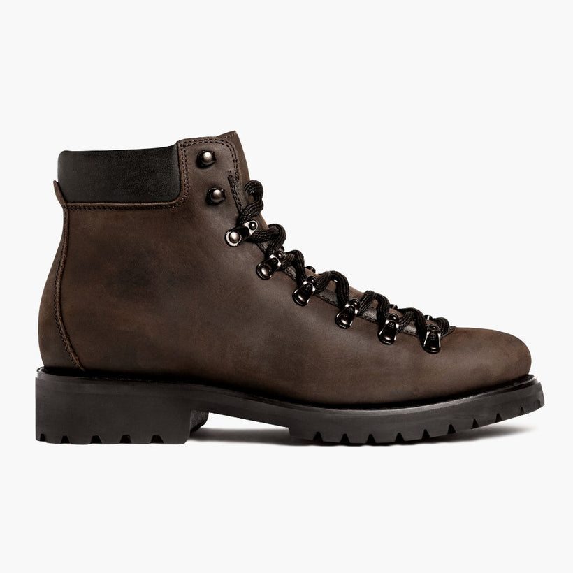 Commander Tobacco Leather Boots رجالي