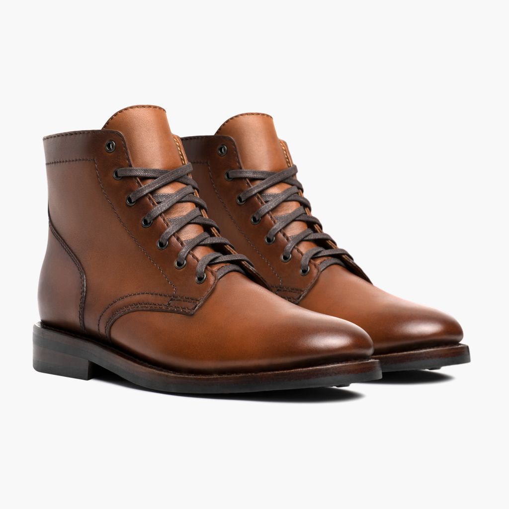 President Brandy أحذية بوت جلدية رجالي For Men in Classic Full-Grain Leather - عرض جانبي | شراء أونلاين عبر المتجر الرسمي