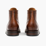 Authentic Full-Grain Leather Grain Depth & Pull-Up Patina Texture Detail