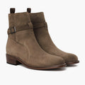 Rogue Taupe Leather Boots
