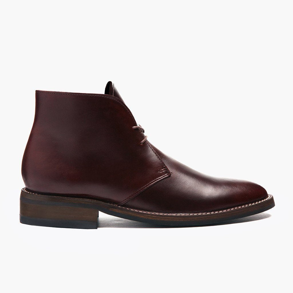 Brown Full-Grain leather Boots - بناء غوديير ويلت المتين وتفاصيل مقدمة الحذاء