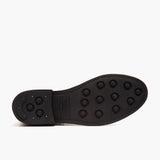 High-Traction Rubber Outsole & Lug Tread Pattern on Captain Brandy Leather Boots