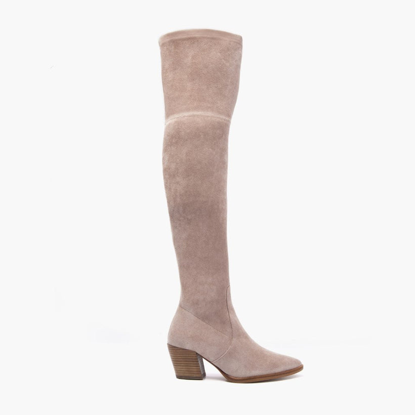 Tempest Sand Leather Boots نسائي