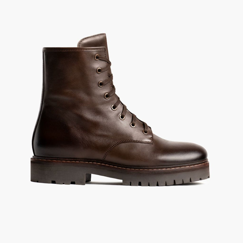 Combat Java Leather Boots نسائي