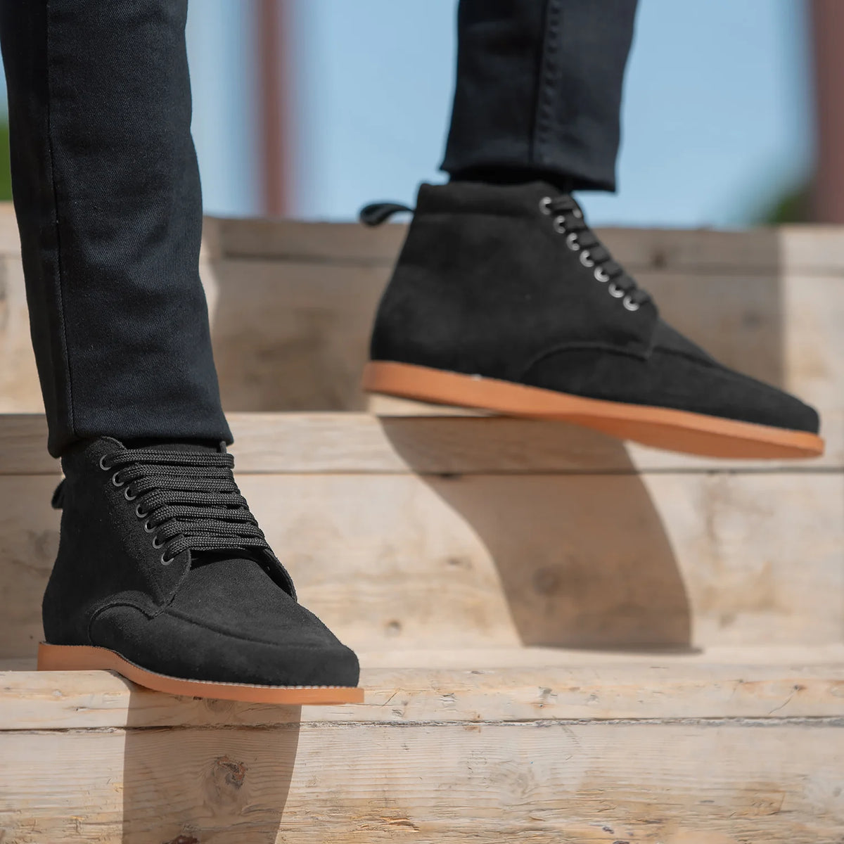 Orlaven Bearman أحذية بوت جلدية رجالي footwear image 10