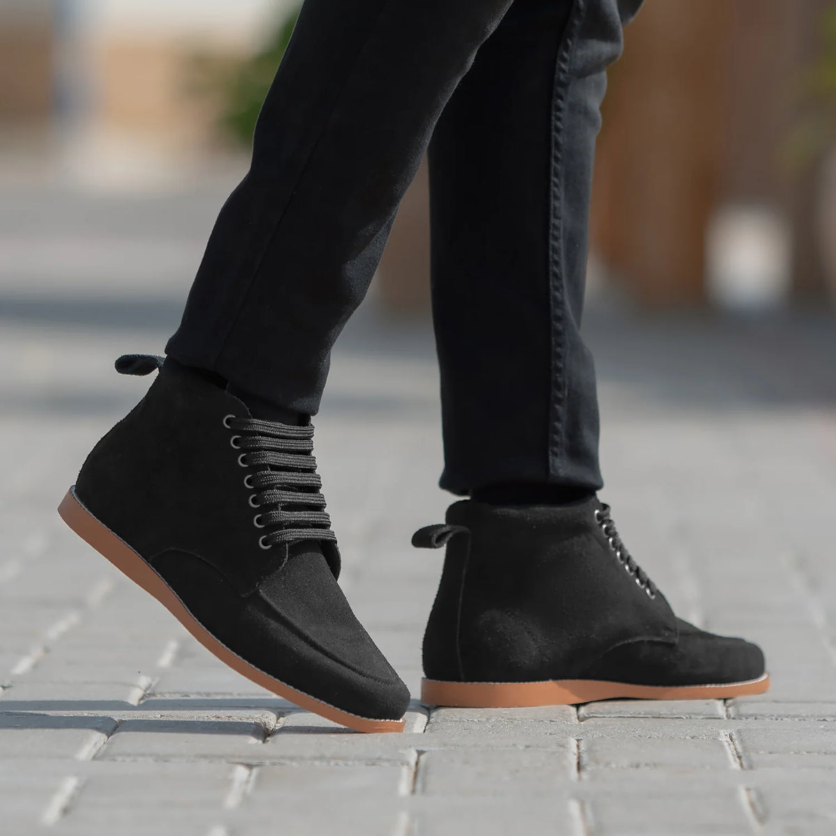Orlaven Bearman أحذية بوت جلدية رجالي footwear image 9