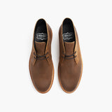 Scout Safari Leather Boots For Men - Reinforced Heel Counter & Precision Double-Row Stitching Detail