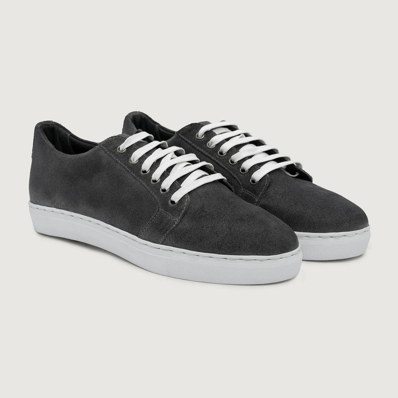 Murphy Low Top Grey Suede سنيكرز جلدي كاجوال رجالي