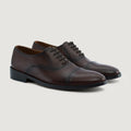 Professor Oxford Burnished بني أحذية جلدية كلاسيكية رجالي