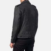 
Allaric Alley جاكيت بايكر جلد طبيعي رجالي – alternate product view 5