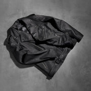 
Allaric Alley جاكيت بايكر جلد طبيعي رجالي – alternate product view 7