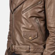 
Allaric Alley جاكيت بايكر جلد طبيعي رجالي – alternate product view 6
