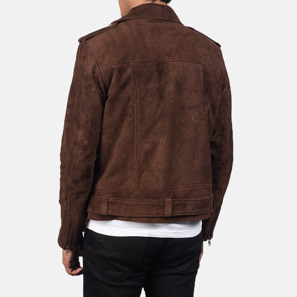 
Allaric Alley جاكيت بايكر جلد طبيعي رجالي – alternate product view 5