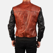 Avan جاكيت بومبر جلد رجالي – alternate product view 5