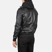 Authentic Sheepskin Leather with Semi-aniline Finish Grain Texture &amp; Heavy-Duty Seam Stitching Detail