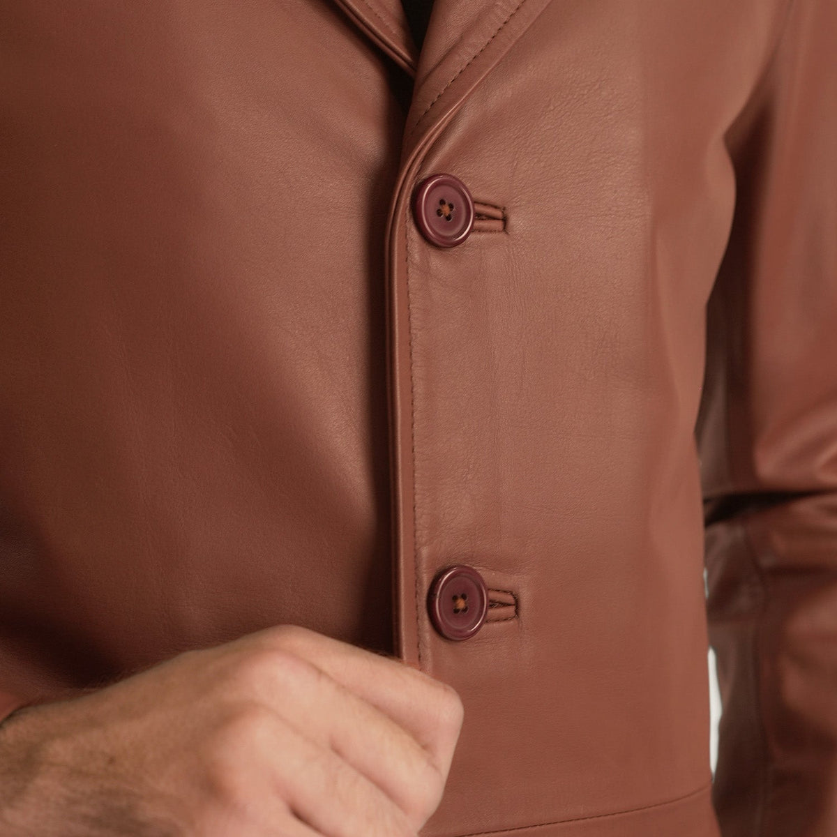 Classmith معطف جلد رجالي – alternate product view 6