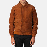 Coffmen جاكيت بومبر جلد رجالي – alternate product view 4