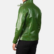Darren جاكيت بايكر جلد رجالي – alternate product view 5