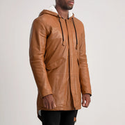 Delvin جاكيت جلد رجالي – alternate product view 2