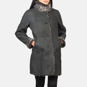 
Erica Shearling معطف جلد فاخر نسائي – alternate product view 6