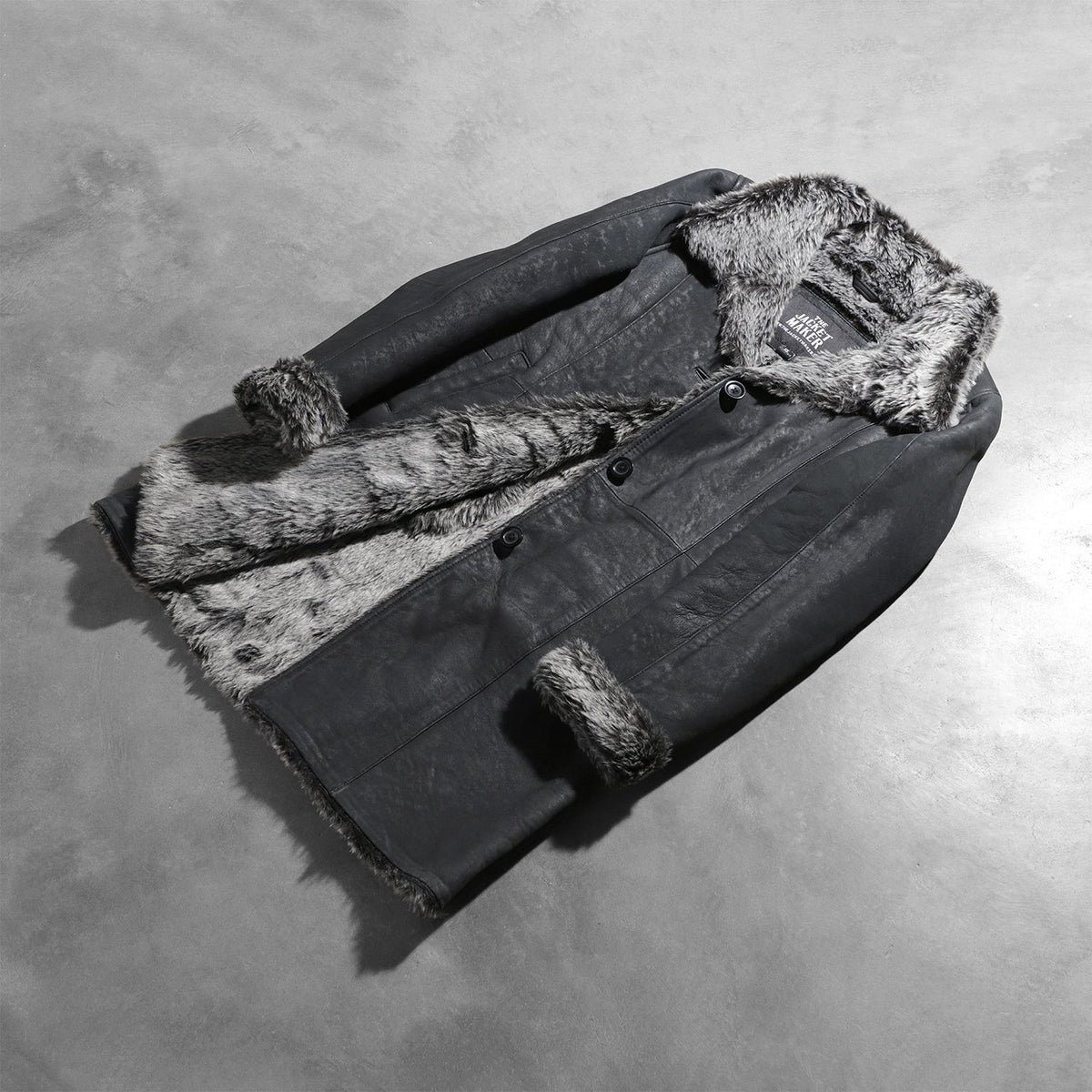 
Erica Shearling معطف جلد فاخر نسائي – alternate product view 7