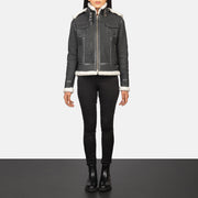 Fiona Hooded جاكيت فرو شيرلينج نسائي – alternate product view 3