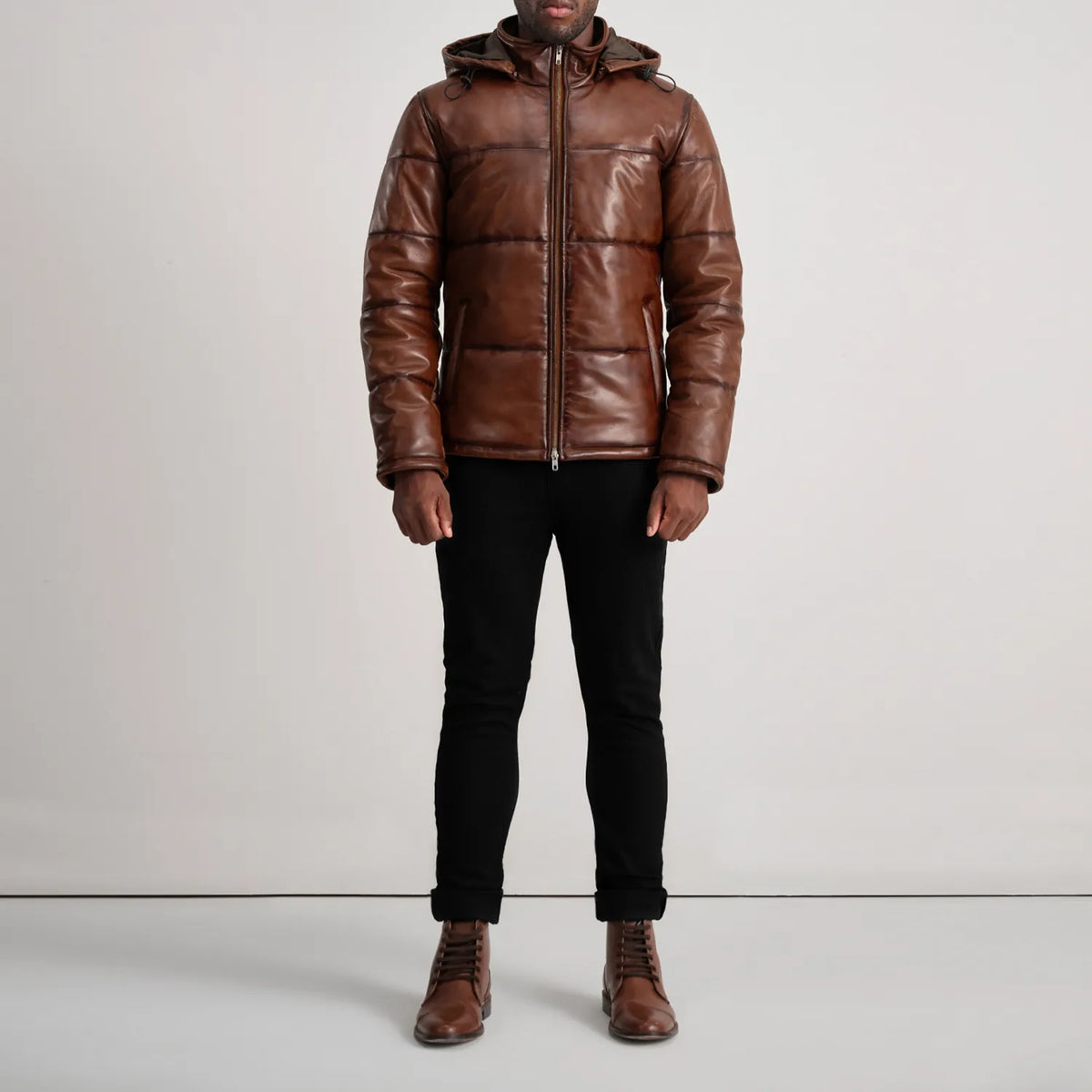 
Gordon جاكيت جلد رجالي – alternate product view 3