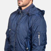 Interior View Showing Quilted Viscose Lining & Dual Inside Utility Storage Pockets
