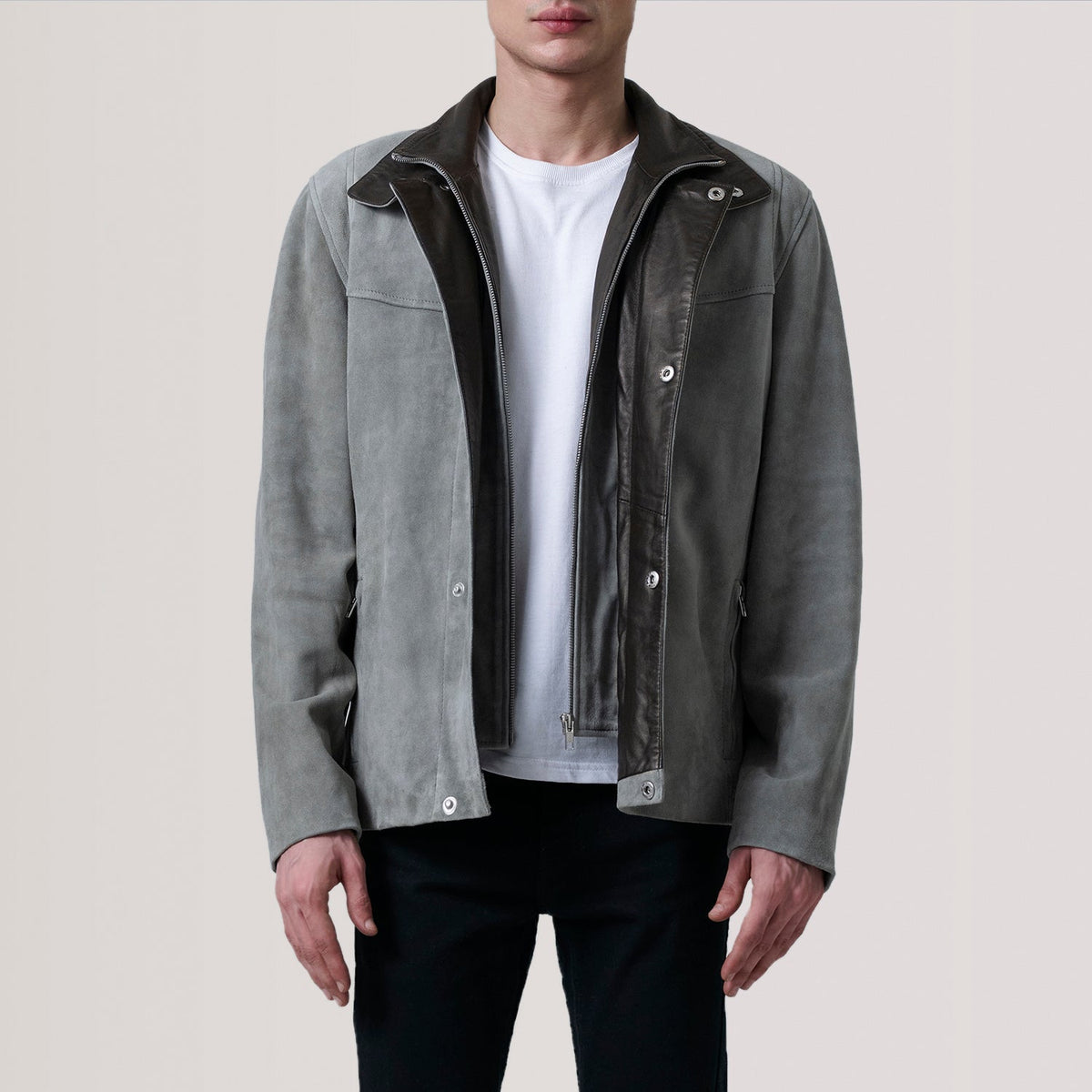 Henrik جاكيت جلد رجالي – alternate product view 1