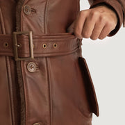 Interior View Showing Fully faux fur lined &amp; Dual Inside Utility Storage Pockets
