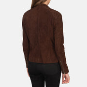 Kelsee جاكيت بايكر جلد نسائي – alternate product view 5