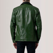 Klen جاكيت جلد رجالي – alternate product view 4