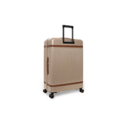 Tailored Rib Cuffs &amp; Hem Craftsmanship Construction Detail on Large Suitcase Zuna نسائي