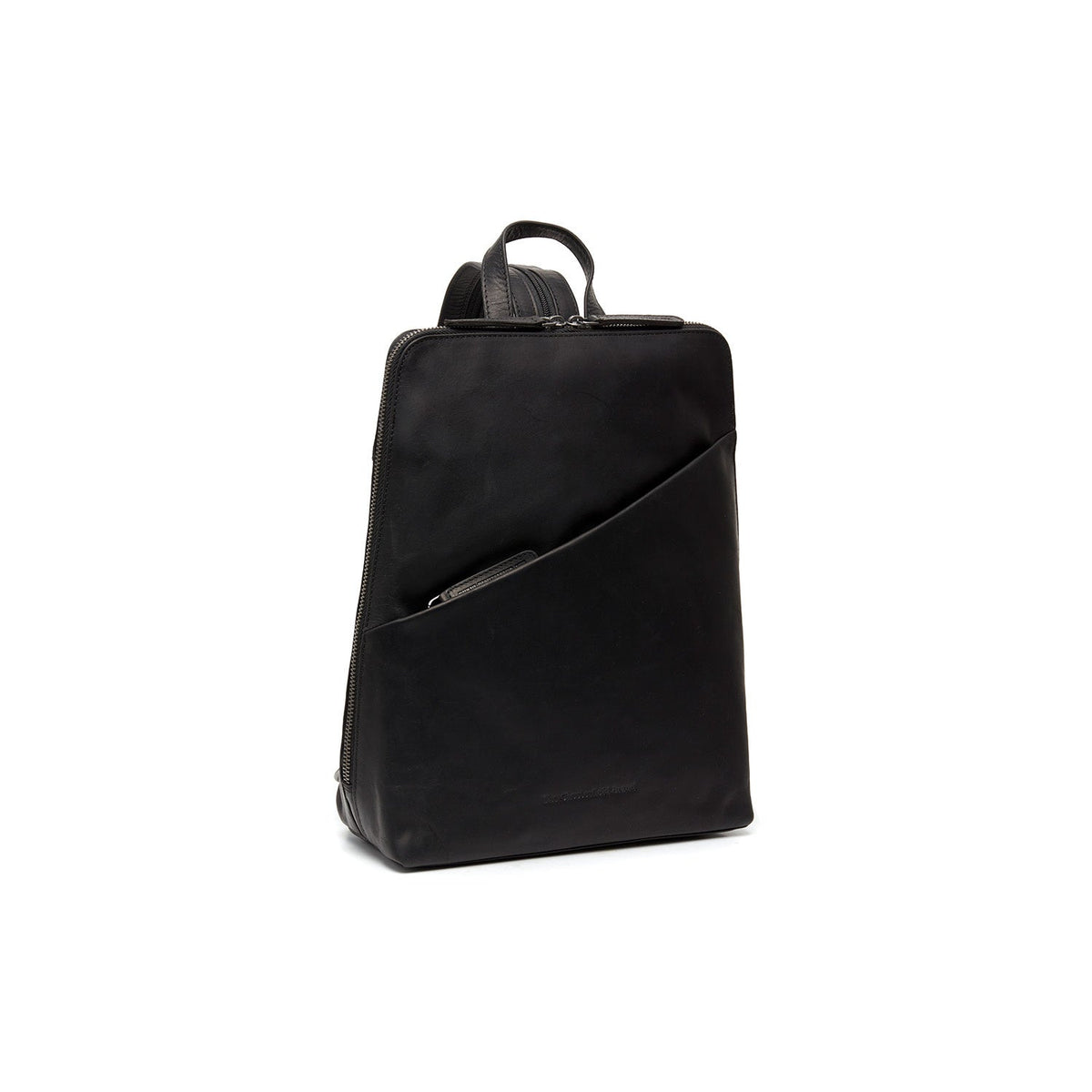 Amanda Full-Grain Leather Backpack نسائي in Classic 100% Full-Grain Leather - Full Exterior Front Profile View | Buy Online