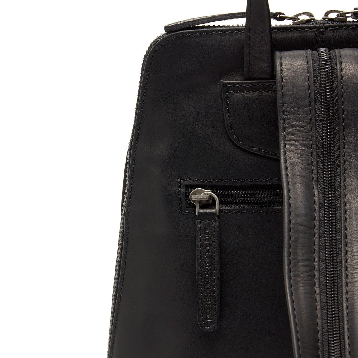 Interior View Showing Dedicated Padded Laptop Sleeve &amp; Multi-Compartment Organization
