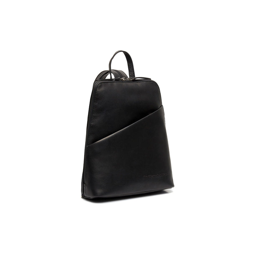Claire Full-Grain Leather Backpack in Classic 100% Full-Grain Leather - Full Exterior Front Profile View | Buy Online