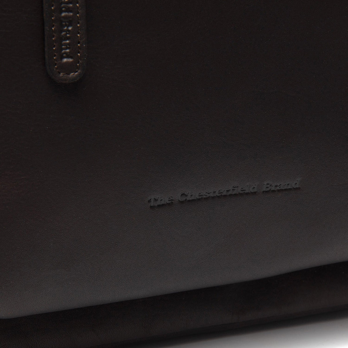 Brown Leather Backpack Floran, detail view 4