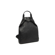 Manchester Full-Grain Leather Backpack نسائي in Classic 100% Full-Grain Leather - Full Exterior Front Profile View | Buy Online