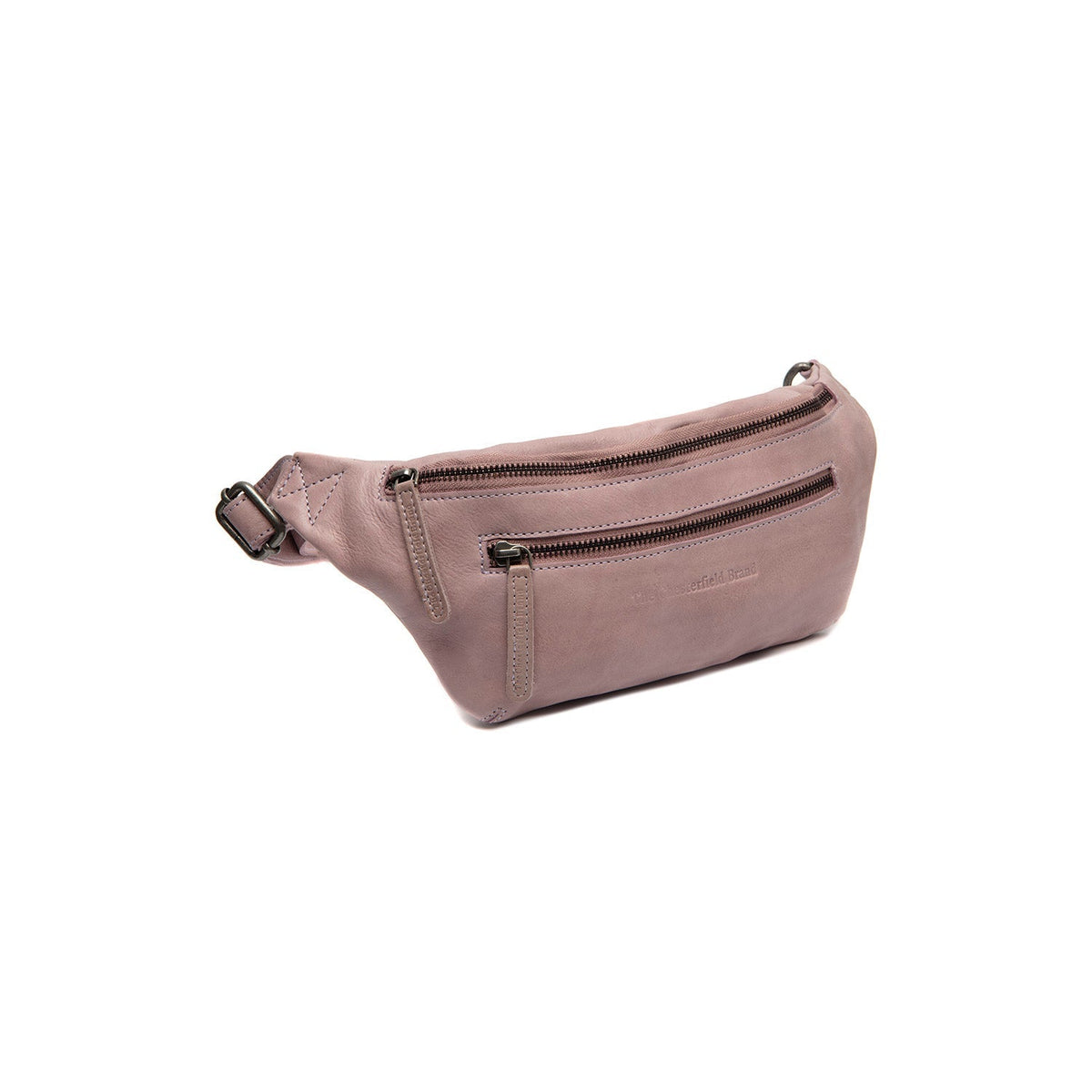 Severo Full-Grain Leather Belt Bag نسائي in Classic 100% Full-Grain Leather - Full Exterior Front Profile View | Buy Online